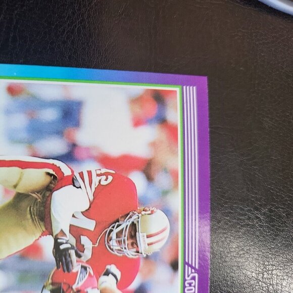 1990 Score - #170 Ronnie Lott - Picture 7 of 10